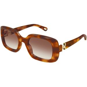 Chloé, Dames, Accessoires, Bruin, Maat: 53 MM Nylon,