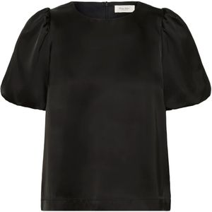 Part Two, Dames, Blouses & Shirts, Zwart, Maat: M Viscose,