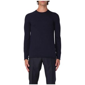 Giorgio Armani, Heren, Truien, Blauw, Maat: XL Wol,