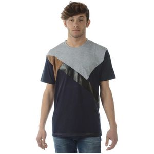 Daniele Alessandrini, Heren, Tops, Veelkleurig, Maat: XL Katoen,