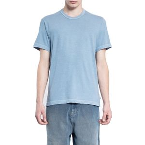 James Perse, Heren, Tops, Blauw, Maat: S Katoen,