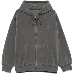 Carhartt Wip, Heren, Sweatshirts & Hoodies, Grijs, Maat: M