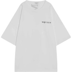 Alexander McQueen, Heren, Tops, Wit, Maat: S