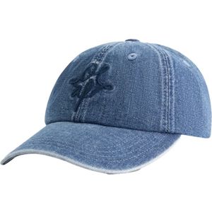 Monogram - Denim Cap - Licht Blauw - Katoen