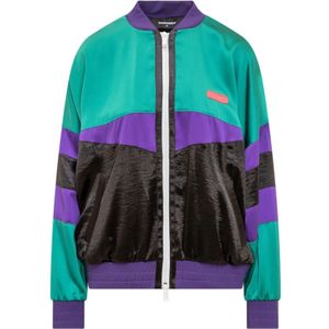 Dsquared2, Dames, Jassen, Veelkleurig, Maat: 2XS Poliester,