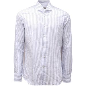 Bagutta, Heren, Overhemden, Veelkleurig, Maat: L Katoen,
