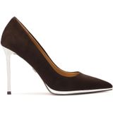 Kazar - Pumps - Bruin - Suède - Elegante Hoge Hak