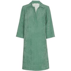 Marie Méro, Dames, Jurken, Groen, Maat: S Velours,