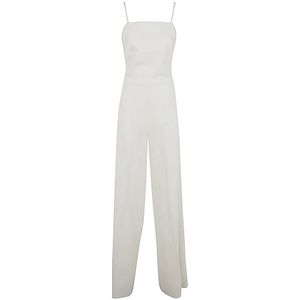 Max Mara, Dames, Jumpsuits & Playsuits, Wit, Maat: 2XS Poliester,