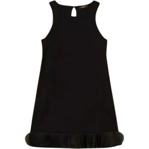 Twinset, Dames, Jurken, Zwart, Maat: M Tweed,