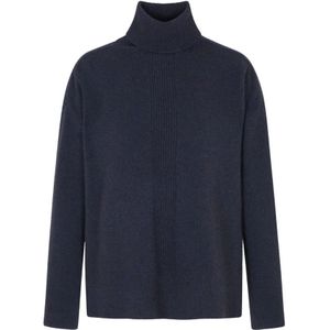 Emporio Armani, Dames, Truien, Blauw, Maat: M