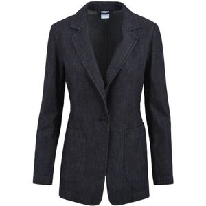 Aspesi, Dames, Jassen, Blauw, Maat: XS Denim,