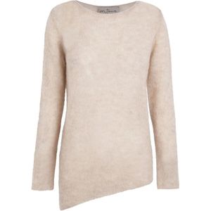 Cortana, Dames, Truien, Beige, Maat: XS Zijde,