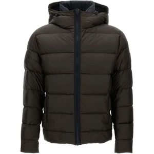 Fay, Heren, Jassen, Groen, Maat: L Nylon,