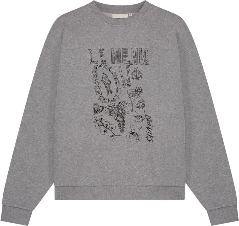 Fabienne Chapot - Terry Chateau Sweater - Grijs - Hoodie - Dames