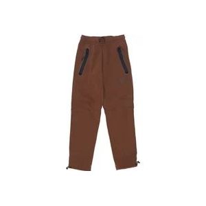 Nike Lichtgewicht Tech Fleece Sportbroek , Brown , Heren , Maat: M