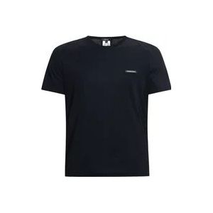 Versace T-shirt met logo , Black , Heren , Maat: L