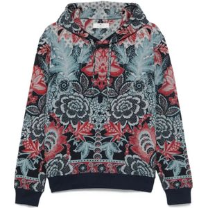 Etro, Heren, Sweatshirts & Hoodies, Veelkleurig, Maat: S Katoen,