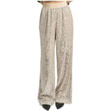 BOSS - C_Tilloi - Broek - Beige - Wide Leg - High Waist