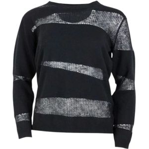 Fabiana Filippi, Dames, Tops, Zwart, Maat: M