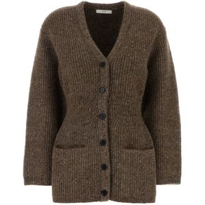 CO, Dames, Truien, Bruin, Maat: S Wol,