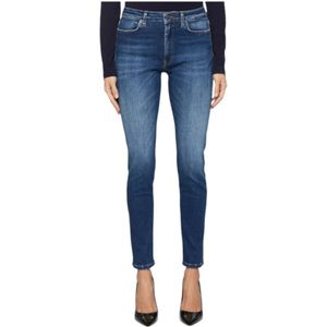 Dondup, Dames, Jeans, Blauw, Maat: W25 Katoen,