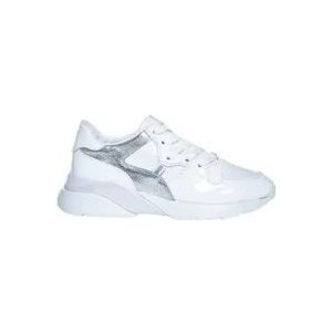 Hogan Sportieve Glitter Sneakers , White , Dames , Maat: 40 1/2 EU