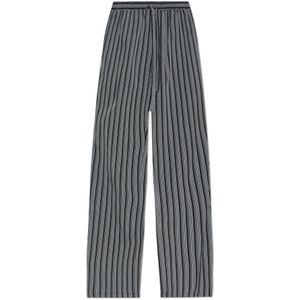 Dolce & Gabbana, Heren, Broeken, Grijs, Maat: M Katoen,