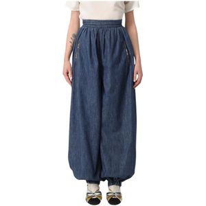 Valentino, Dames, Jeans, Blauw, Maat: 2XS Denim,