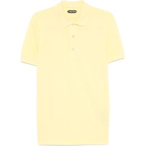 Tom Ford, Heren, Tops, Geel, Maat: XL Katoen,