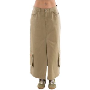 Don The Fuller, Dames, Rokken, Bruin, Maat: W28 Katoen,