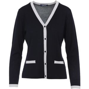 Max Mara, Dames, Truien, Blauw, Maat: XS Wol,