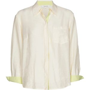 Marie Méro, Dames, Blouses & Shirts, Beige, Maat: S Modal,