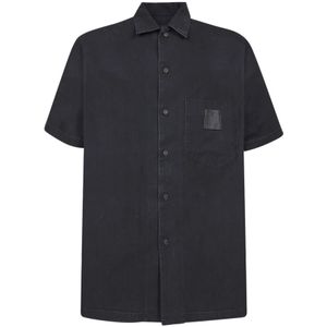 Givenchy, Heren, Overhemden, Zwart, Maat: M Katoen,