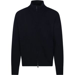 Roberto Collina, Heren, Truien, Zwart, Maat: L