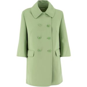 Ermanno Scervino, Dames, Mantels, Groen, Maat: XS