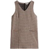 Tommy Hilfiger, Dames, Jurken, Veelkleurig, Maat: 4XS Wol,