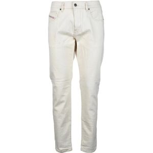 Diesel, Heren, Jeans, Wit, Maat: W34 Katoen,