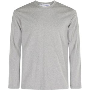 Comme des Garçons, Heren, Tops, Grijs, Maat: S Katoen,