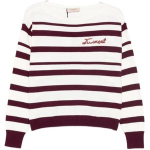 Twinset, Dames, Truien, Veelkleurig, Maat: M Katoen,
