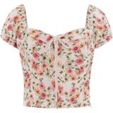 Croptop Broderie Anglaise