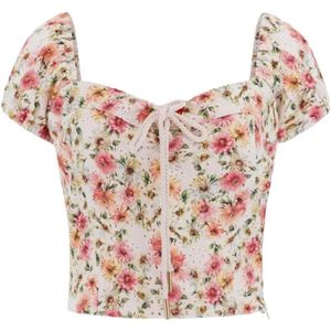 Croptop Broderie Anglaise