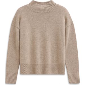 Bugatti, Dames, Truien, Beige, Maat: S Kasjmier,