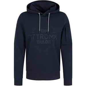 Tom Tailor, Heren, Sweatshirts & Hoodies, Blauw, Maat: XL