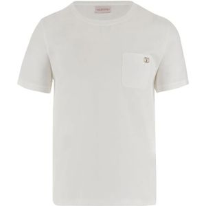 Valentino Garavani, Heren, Tops, Wit, Maat: 2XL