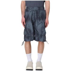 Disclaimer, Heren, Korte broeken, Veelkleurig, Maat: L Nylon,