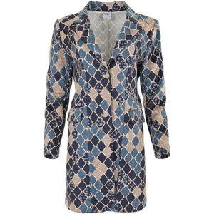 Zizo - Dames Blazer - Veelkleurig - Maat: XS