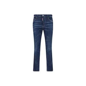 Dsquared2 Slim-fit Jeans , Blue , Heren , Maat: XL