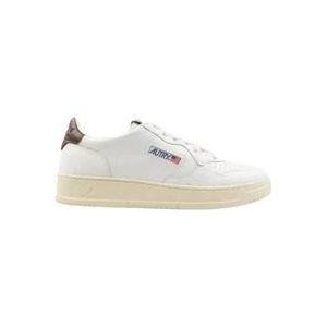 Autry Heren Lage Top Leren Sneaker , White , Heren , Maat: 41 EU