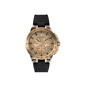 Versace Sport Tech Chronograaf Horloge , Yellow , Heren , Maat: ONE Size